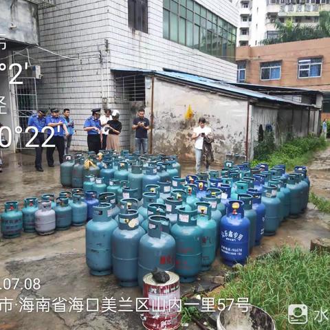坚决打击，消除隐患-市综合行政执法局美兰分局以雷霆手段打击燃气“黑窝点”