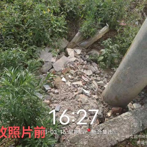 文城镇落实市环卫局3月16日对文城镇南阳片区新合集市和美德园村环境卫生督查反馈整改情况美篇