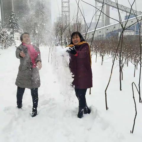 2018年第一场初雪。瑞雪兆丰年！