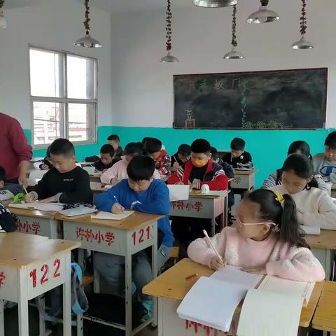 多彩的许朴小学书法社团