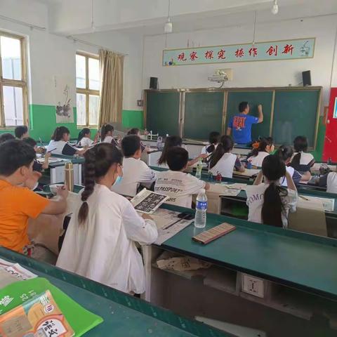 双全小学周四书法社团软笔书法课课照分享