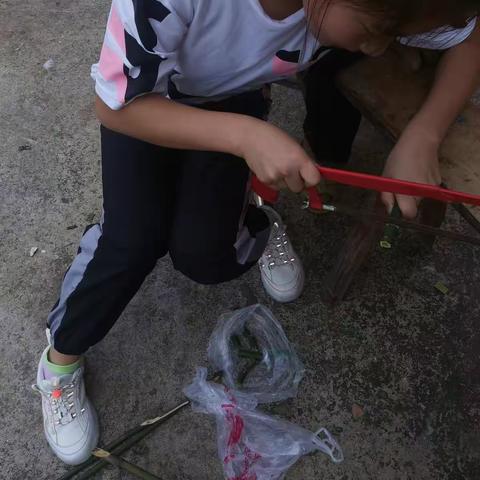 做竹节人的过程