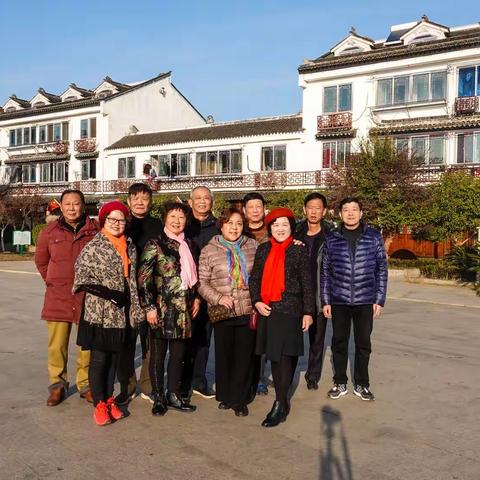 岁暮游锦溪古镇