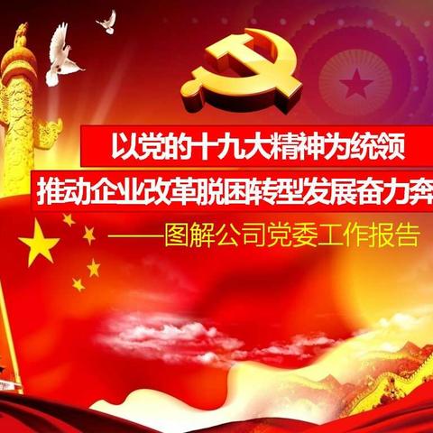 图解公司党委工作报告