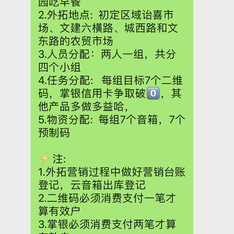 文昌市支行青年突击队外拓营销总结(第18期）