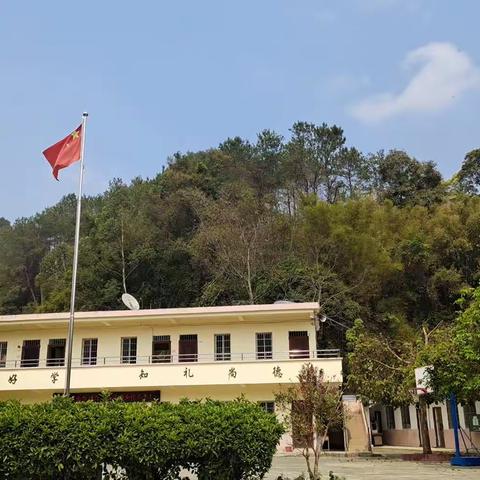 向国旗敬礼——八步区铺门镇三洞小学升旗仪式培训