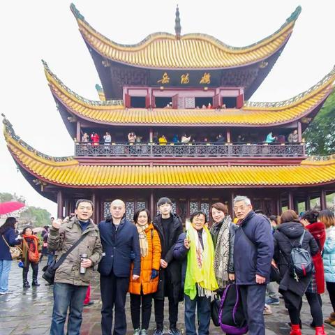 岳阳楼，九真山二曰游。2018.2.17……18.《农历初三……初四》。