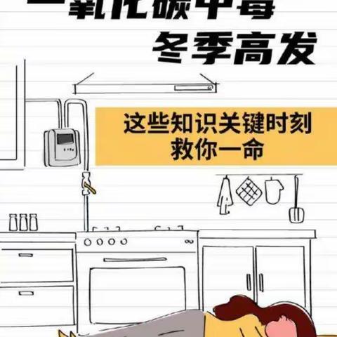 安全教育—预防一氧化碳中毒
