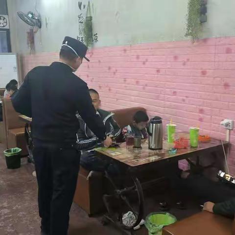 1月2日南吕镇开展群防群治巡逻工作