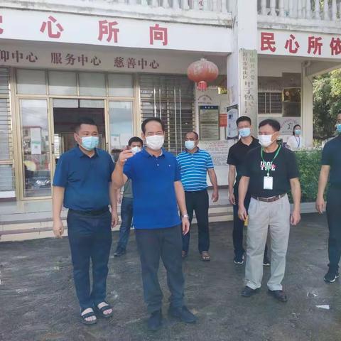 市政协副主席吴优深入琼山区甲子镇督导第二轮区域核酸检测工作