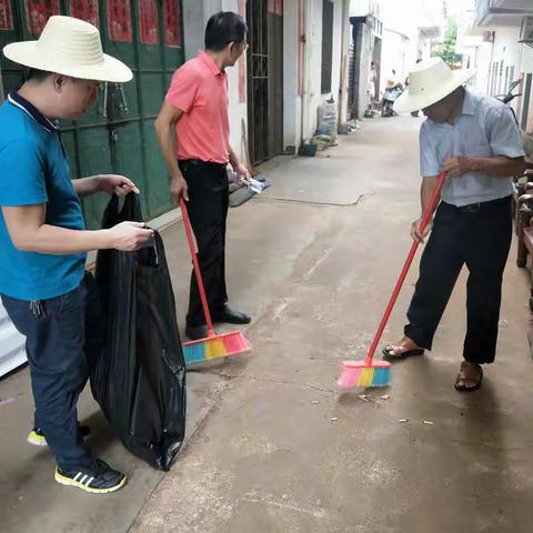 县人大办做好责任区卫生工作