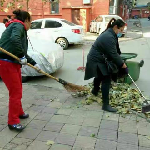 区爱卫办继续督导机关企事业单位双清工作