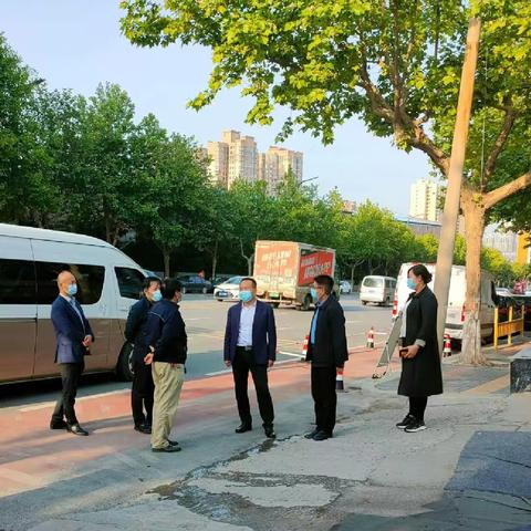 高陵区樊晓峰副区长对西安卫达实业发展有限公司疫情防控工作进行检查