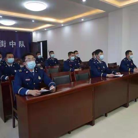 复兴大队专题学习党的十九届五中全会精神