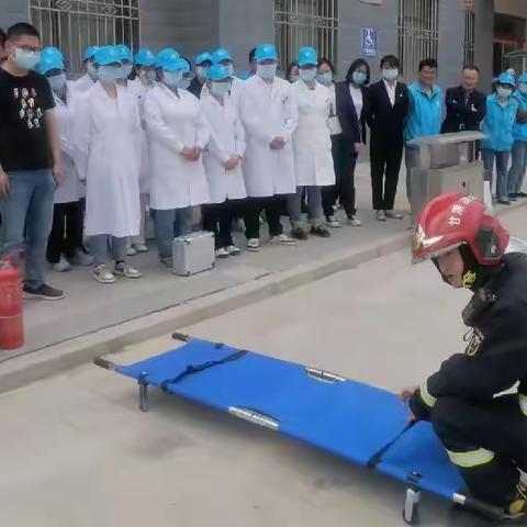 人人讲安全     个个会应急——天祝康德养老服务有限责任公司开展消防演练活动