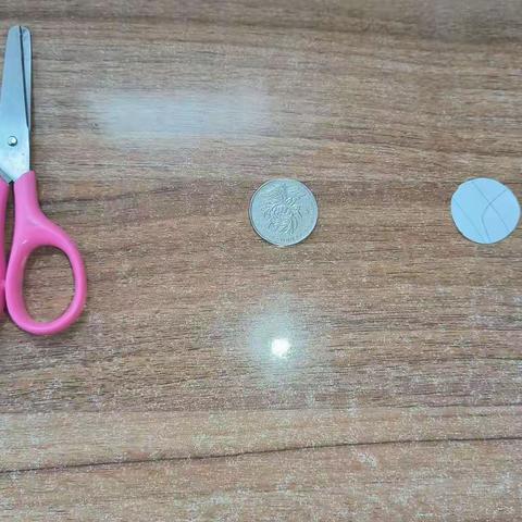 硬币和纸片五二班陈芷煊1.14