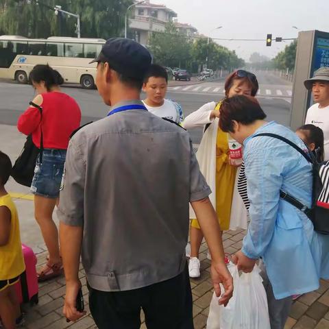 中天护卫一日工作风采