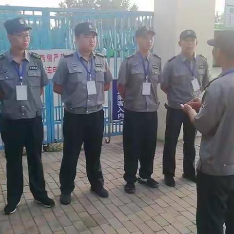 中天护卫一日工作风采