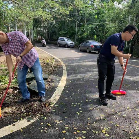 占符村委会关于人居环境的整治