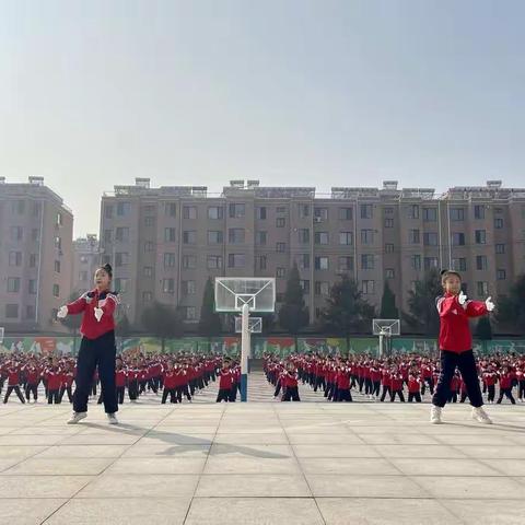 舞动青春 激情飞扬——记沟帮子小学二部大课间比赛