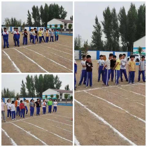 奈曼旗治安学区中心校趣味往返接力赛
