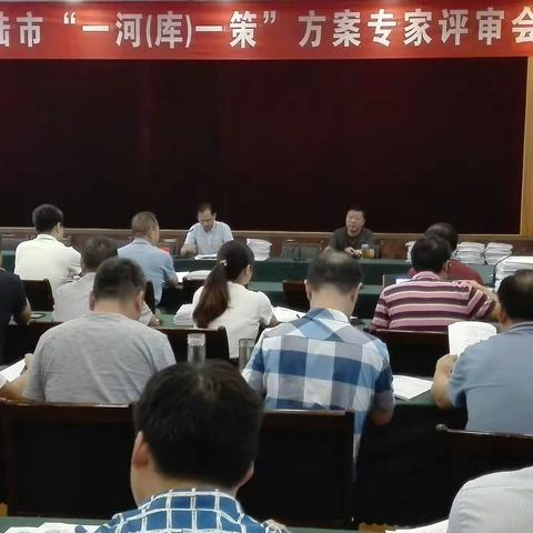 安陆市河长办召开“一河（库）一策”方案专家评审会