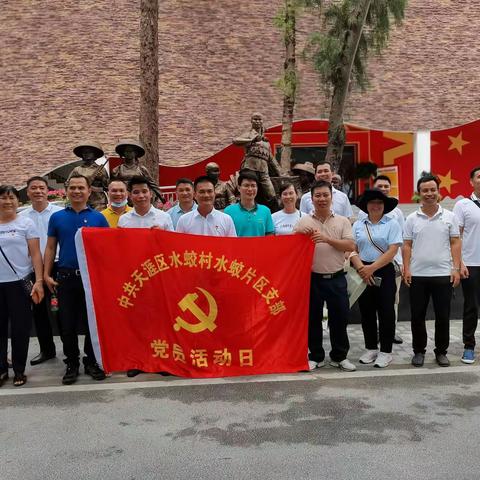 天涯区水蛟村水蛟片区庆“七一”党史学习教育