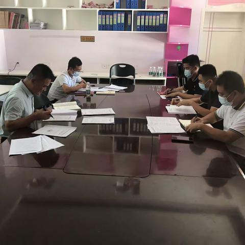 中共天涯区水蛟村水蛟片区支部委员会会议