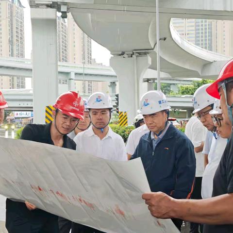 建工集团深入在建项目一线开展防御台风安全检查