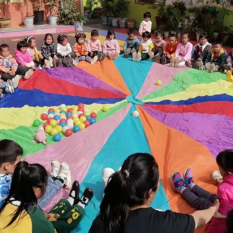 七彩阳光幼儿园《体智能课》美篇