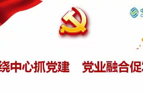 浚县分公司党支部强化党业融合，多举措促进千兆宽带客户快速发展