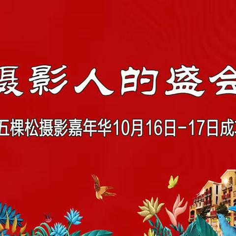 摄影人的盛会，——第三届五棵松摄影嘉年华10月16日-17日成功举办