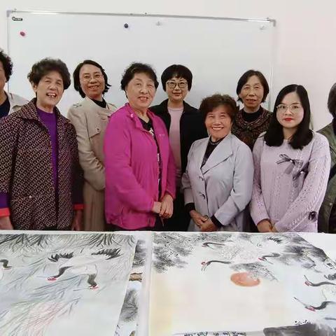 桂林市女子书画研究会小写意花鸟画技法学习班第一期结业