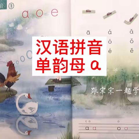 停课不停学——认识单韵母“a”与4声调