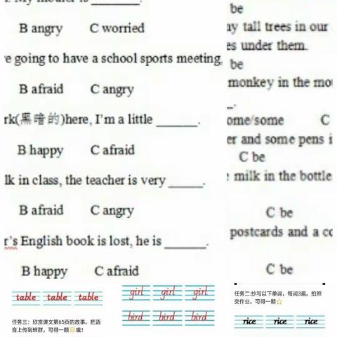 “停课不停学”白沙县第一小学线上教学简讯第3期。