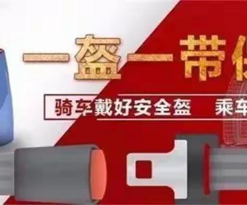 颖颖幼儿园“一盔一带”倡议书