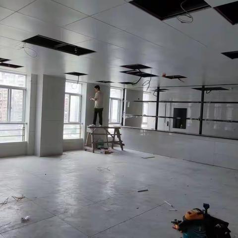 局机关工会食堂建设稳步推进