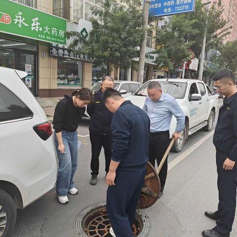 小井盖大民生——原阳县窨井盖专项整治工作第三季度考核验收