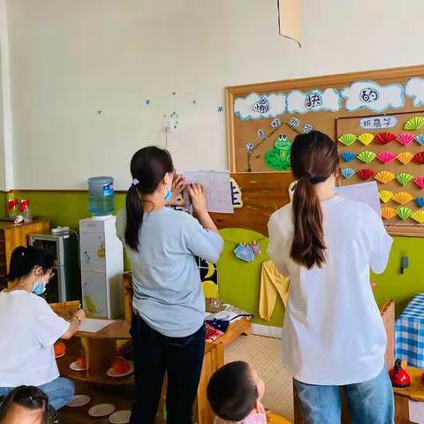 “墙语灵动浸润童心”——涧溪镇中心幼儿园五、六月份主题墙评比及展示