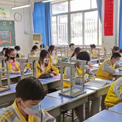 疫散花开，静待归来——北辛中学学院路校区八年级举行复课前疫情应急演练