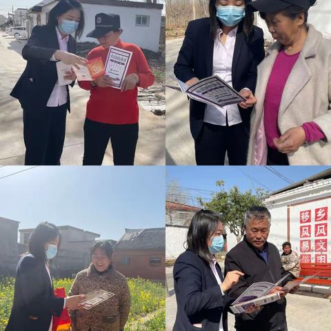 郑州银行鹤壁分行进乡村宣传存款保险知识