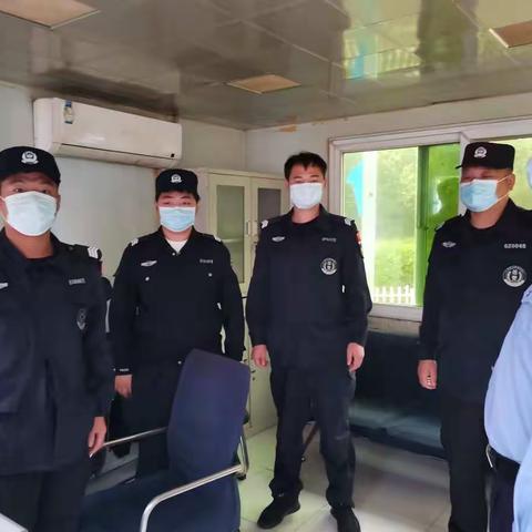 曲周县公安局警务督察大队开展“国庆”安保专项督察工作