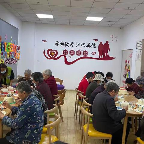 巧手慧心做  夕阳别样红