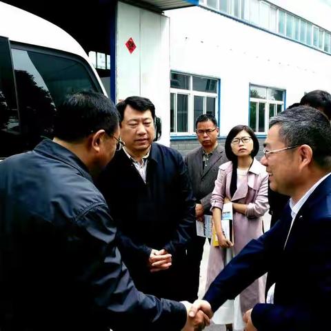 市政协主席章松一行来中创工程公司调研