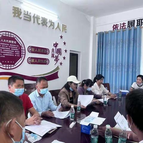 九所镇人大组织县、镇两级人大代表召开学习会