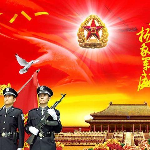 庆祝中国人民解放军建军93周年，书画艺术进军营——走进叶县人民武装部