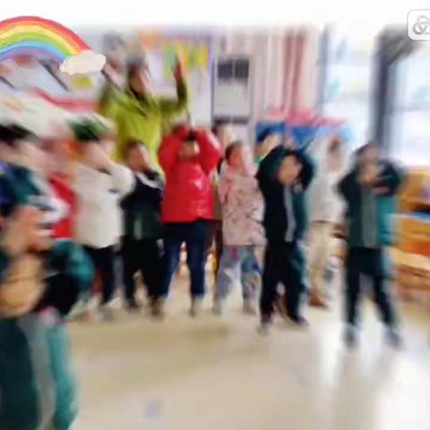 天下荣郡行知幼儿园英语外教课开课啦！