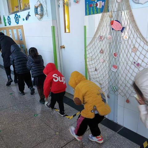 大台红星幼儿园中二班消防安全演练