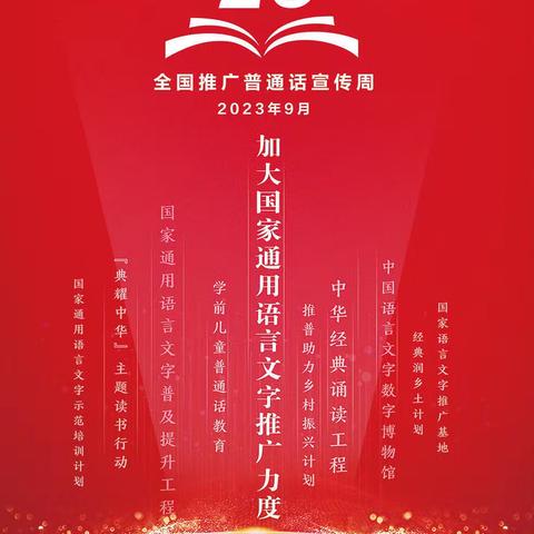 “童”讲普通话     盛开文明花