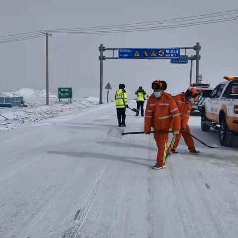 春节我在岗，除雪保通在路上